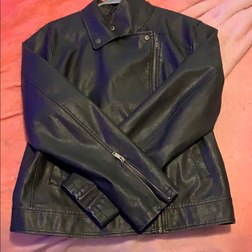 Leather jacket